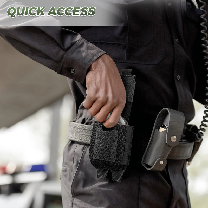 Frtkk Molle Handcuff Pouch, Handcuff Case for Duty Belt/Tactical Vest,