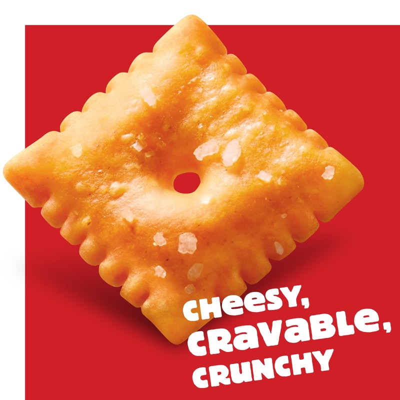 Cheez-It Cheese Crackers, Baked Snack Crackers, Lunch Snacks, Original, 12.4oz
