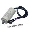 NUHFUFA Replacement 3uF 450V Capacitor Overload Protection Fridge Relay Accessories