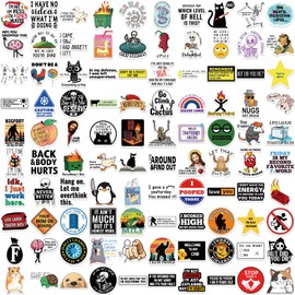 100 Pcs Stickers Waterprof Vinyl Sticker for Kindle Laptop Water Bottle Hard Hat Guitar Adults Girls Boys Kids Teens Green SL Words