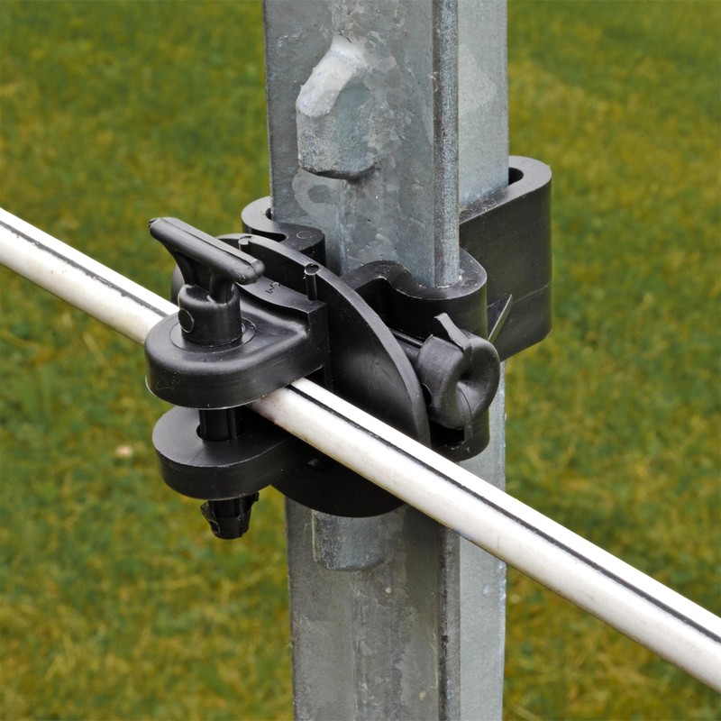 2-Pin T-Post Insulator (Black)