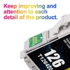 Uniwork Remanufactured 126 Ink Cartridges Replacement for Epson 126 T126