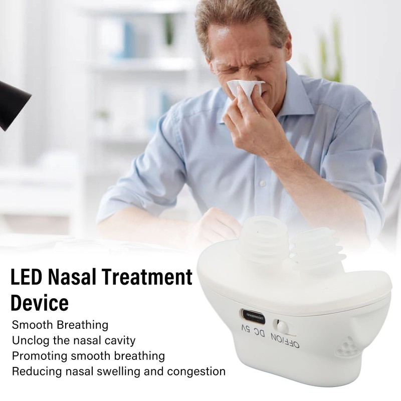 Rhinitis Treatment Device Nose Mucosa Repairing Reduce Inflammation 650nm Laser