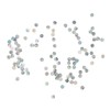 100Pcs Fretboard Dots Natural Abalone Shell Bright Color Round Guitar