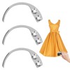 Security Tag Remover,3PCS Handheld Security Hook Detacher,Manual Security Tag Remover