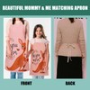 LOLOMLO Parent and Child Apron, Waterproof Mommy and Me Matching