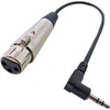 keepdrum MC-025 XJ Audio Cable 0.3 m XLR Female TRS