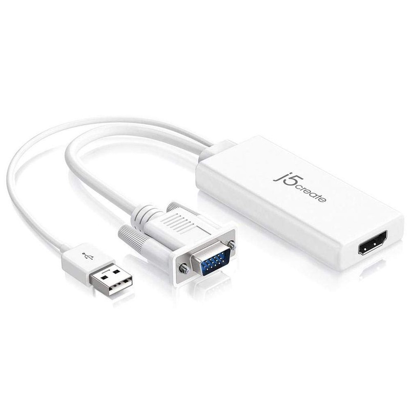 J5CREATE JDA214 ADAPTADOR VGA A HDMI