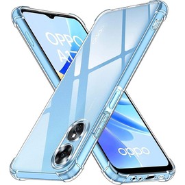 Ezydigitals Case for Oppo A17 Shockproof TPU Gel Rubber Soft Case Cover - Clear