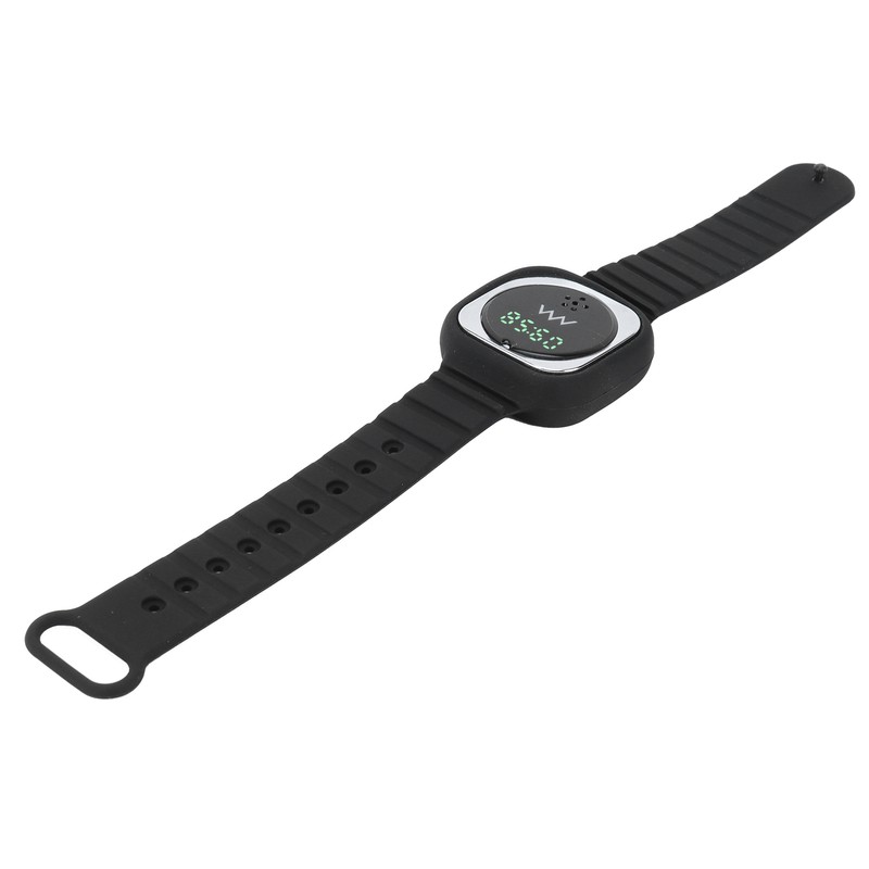 Ultrasonic Mosquito Repellent Bracelet with Time Display Anti Mosquito Wristband