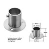 Stainless Steel Wall Plate Wall Mount Flange Bearing Round Pipe