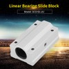 2 pieces SCS12UU 12 mm aluminium linear ball bearing sliding