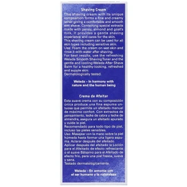 Weleda Organic shaving cream (2 x 75 ml)