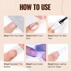 Tomicca Nail Tips and Nail Glue Set Fake Nails Tips