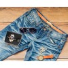 Klassek Skull Guns and Roses American Western Cowboy Mens Wallet