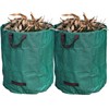 Artillen 2 x 272L Large Garden Waste Bags for Leaf