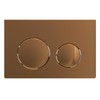 SPARES2GO Premium Flush Plate Kit for Skylo Flush Cistern (Brushed