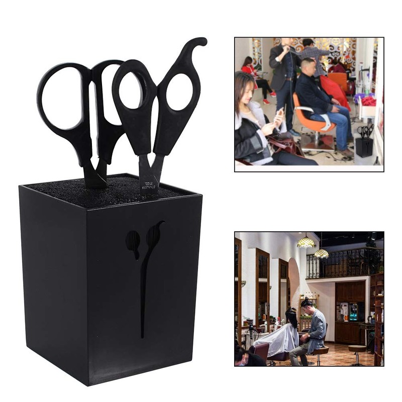 Professional Barber Scissors, Holder Salon Hairdressing Combs Clamps Scissors, Organizer
