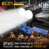 SecurityIng Bicycle Light, 700 Lumens, IPX5 Waterproof, High Brightness, Headlight