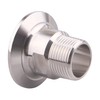 DERNORD 1.5 Inch Sanitary Tri Clamp to 3/4" Male Tri