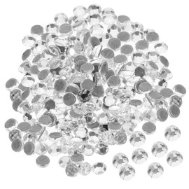 OHPHCALL 1440pcs Flatback Glass Rhinestones for DIY Crafts Elegant Embellishments for Clothing Bags Shoes and Nail Art Sparkly White Hotfix Gems for Creative Decoration