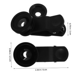 Operitacx Professional Smartphone Camera Lenses Fisheye Wide-angle Macro -on Kit