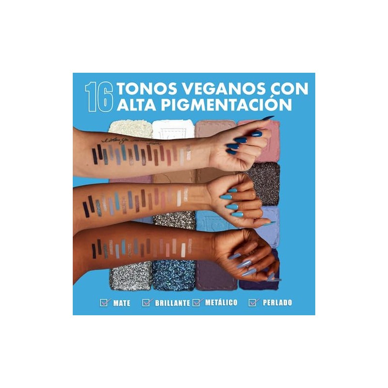 NYX Professional Makeup Ultimate Shadow Palette, Tono Vintage Jean