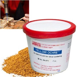 Anti-Flux Powder for Soldering – 2 oz Jar – Mix with Water or Alcohol to Create Paste – Prevents Solder Flow – For Non-Ferrous Metals
