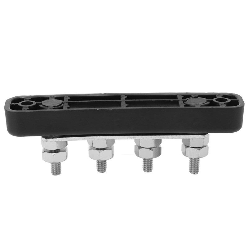 4 Stud Power Distribution Block, 3/16in Bus Bar Junction Block