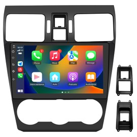Car Radio Stereo Android 12 for Subaru Forester WRX Impreza 2013 2014 2015, 9 inch Touch Screen 2G+32G Head Unit with Carplay/Android Auto SWC GPS WiFi Bluetooth FM RDS AM DSP