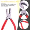 Rustark Rustark 3Pcs Premium Glass Running Breaking Pliers and Class