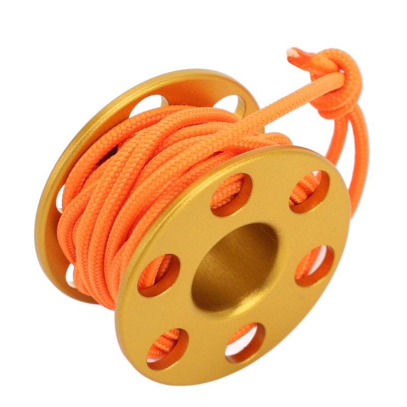 Scuba Diving Finger Reel Aluminum Alloy Mini Finger Spool Reel