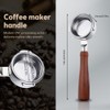 58mm Bottomless Portafilter 2 Ears Expresso Bottomless Naked Portafilter Stainless