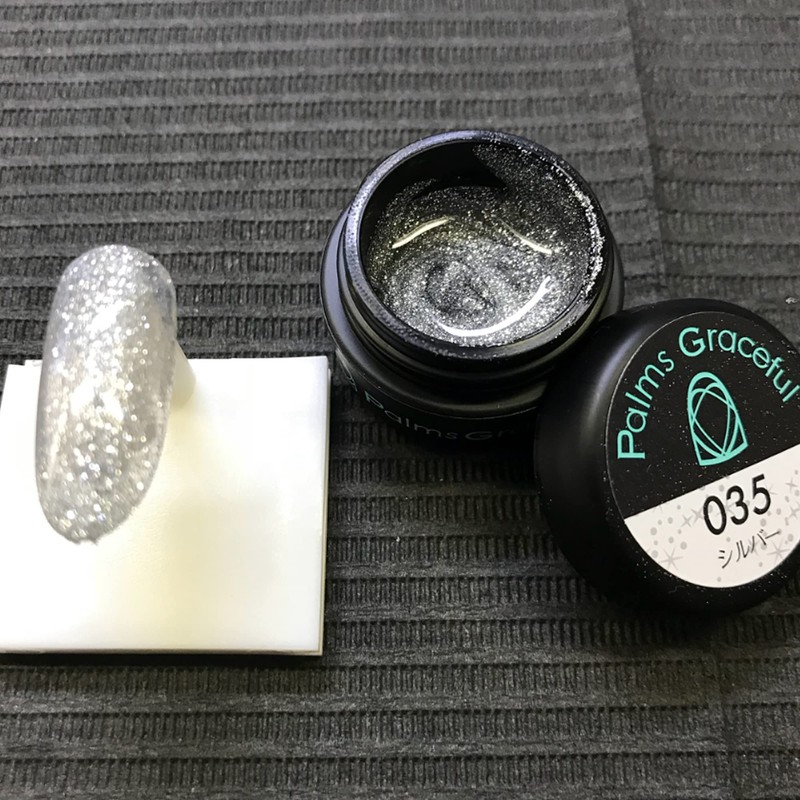 Palms Graceful 4-Colored Gels G 035 Silver