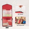 EXLIFBAG Wrapping Paper Storage, Gift Wrap Organizer Holder Double-Sided Hanging