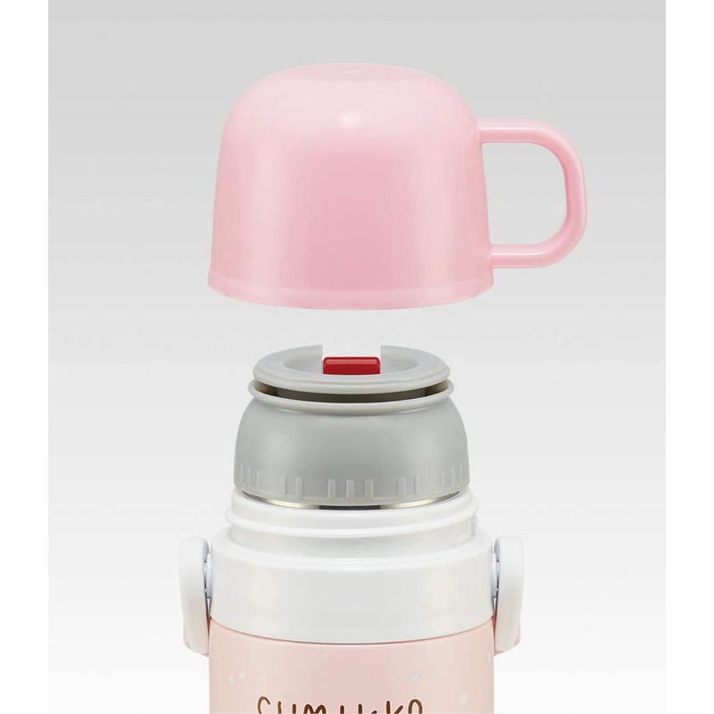 Skater P-SKDC4-C Stainless Steel Water Bottle Replacement Spare Cup, Pink