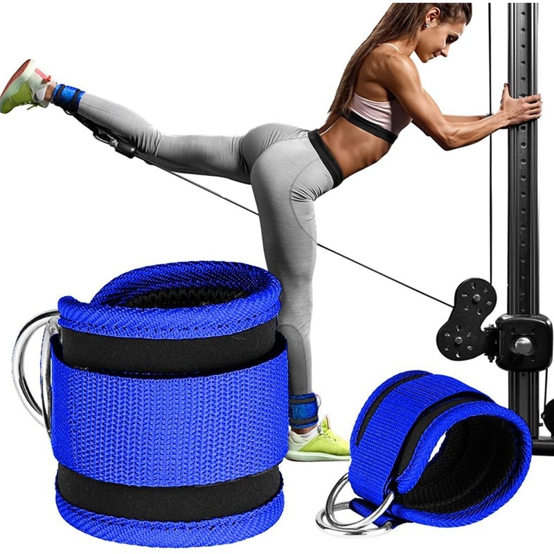 Ankle Strap Ankle Resistance Band Wrist Cuff Padded Strap Adjustable