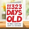 31st Birthday Card for Men Women Him Her - 11323