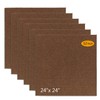AKIVIDA 12Pcs Carpet Squares 24”x 24” Carpet Tiles Peel and