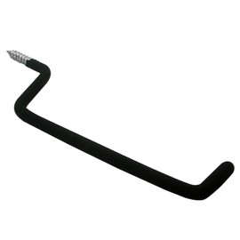 Wideskall 2 Pieces Heavy Duty Garage Storage Screw in Utility Tool Wall Mount Ladder Hanger Hook