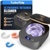 TurboTidy Retainer Cleaner, Ultrasonic Cleaner for Retainers, Mouth Guards, Night