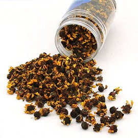 GOARTEA Chrysanthemum Tea Flowers 2Pcs 50g / 3.5oz Chrysanthemum Flower Tea Loose Leaf Premium Dried - Snow Chrysanthemum Bud Herbal Tea Bottled