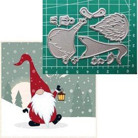 Long Hat Cutting Dies Santa Claus Card Making Stencils for DIY Scrapbooking Photo Album