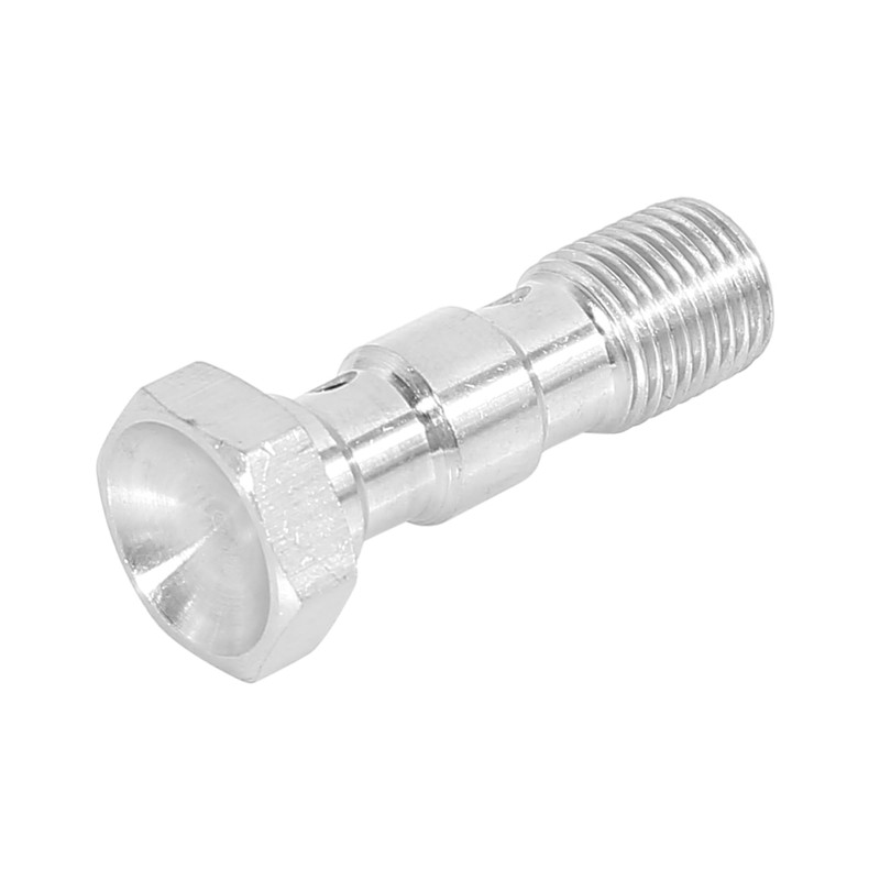 X AUTOHAUX 2 Pieces M10 x 1.0 Metric Thread Double