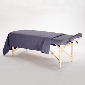 DR.LOMILOMI Premium 100% Cotton Flannel Quilt Blanket for Massage Tables, Beauty Spa, Salon or Home (Blanket, Porpoise)