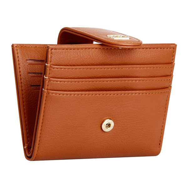Badiya Small Wallets for Women Bifold Multi Card Case Wallet