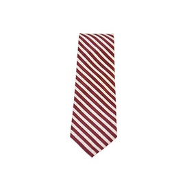 ARTHUR BLACK Premium Silk Tie (Burgundy Stripes)
