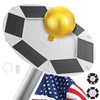 Aurolit Foldable Flag Pole Light Solar Powered, 1500 Lumen 36
