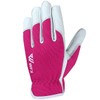 Women/Men Leather Gardening Gloves - Work Gloves for Men or
