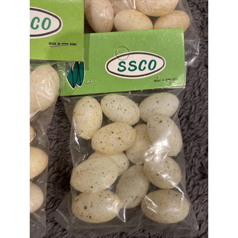 25 Packs Of Small eggs for use in Crafts. 12